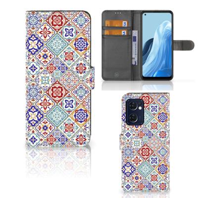 OPPO Find X5 Lite | Reno 7 5G | Bookcase | Tiles Color