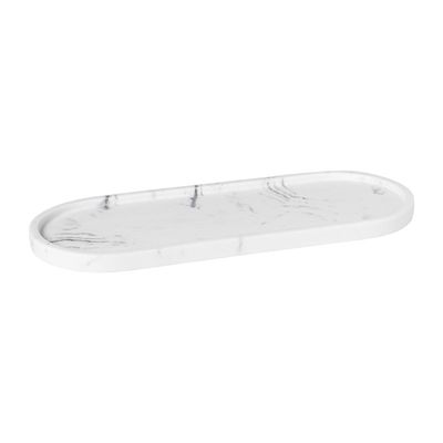 Badkamer plateau - marmer - 26x10 cm