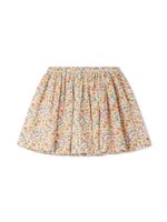 Bonpoint Suzon floral-print skirt - Tons neutres