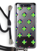 8-bit N°10: Samsung Galaxy A80 Transparant Hoesje met koord