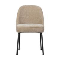 BePureHome Vogue eetkamerstoel chenille zand