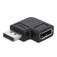 Delock 66296 DisplayPort-kabel DisplayPort Adapter DisplayPort-bus, DisplayPort-stekker Zwart 8K UHD, Vergulde steekcontacten