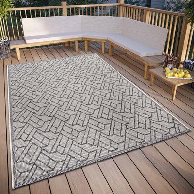 Buitenkleed Eru - Beige maat: 120x63cm - materiaal: Polypropyleen - Dekbed-Discounter.nl