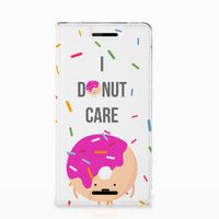 Nokia 2.1 2018 Flip Style Cover Donut Roze - thumbnail
