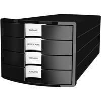 HAN IMPULS 2.0 1012-13 Ladebox Zwart DIN A4, DIN C4 Aantal lades: 4