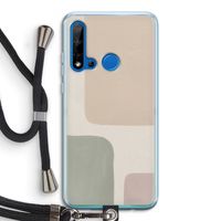 Geo #7: Huawei P20 Lite (2019) Transparant Hoesje met koord
