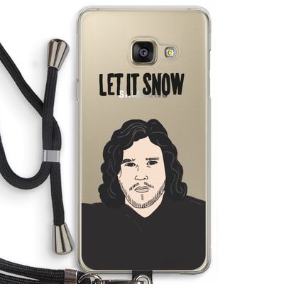 Let It Snow: Samsung Galaxy A3 (2016) Transparant Hoesje met koord