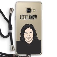 Let It Snow: Samsung Galaxy A3 (2016) Transparant Hoesje met koord