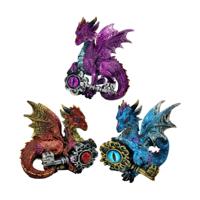 Set van 3 Dark Legends Sleutel van Macht Draak