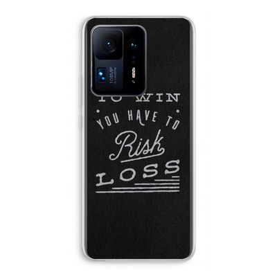 Risk loss: Xiaomi Mi Mix 4 Transparant Hoesje