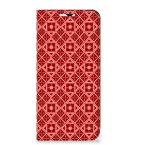 Samsung Galaxy A23 Hoesje met Magneet Batik Rood