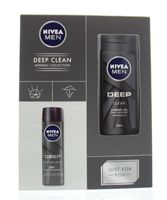 Nivea Geschenkverpakking deep clean (1 Set)