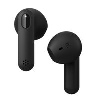 Niceboy HIVE Beans Black Hoofdtelefoons Draadloos In-ear Oproepen/muziek Bluetooth Zwart - thumbnail