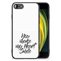 iPhone SE 2022 | SE 2020 | 7/8 | Telefoon Hoesje | met tekst Heart Smile