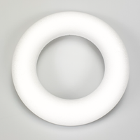 Piepschuim krans 25cm - thumbnail