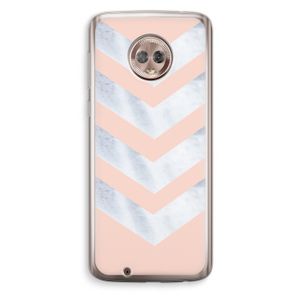 Marmeren pijlen: Motorola Moto G6 Transparant Hoesje