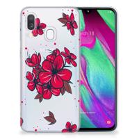 Samsung Galaxy A40 | TPU Case | Blossom Red