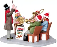 Lemax gazebo band kerstdorp tafereel 2013