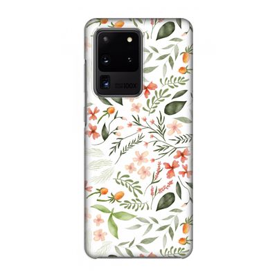 Sweet little flowers: Volledig geprint Samsung Galaxy S20 Ultra Hoesje