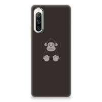 Sony Xperia 10 IV Telefoonhoesje met Naam Gorilla