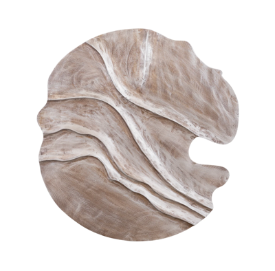 Samraj Bruin MDF Wandpaneel Golfstructuur