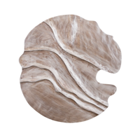 Samraj Bruin MDF Wandpaneel Golfstructuur