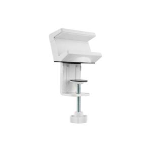 Equip 650806 clamp-on powerstrip holder, abs, steel, white