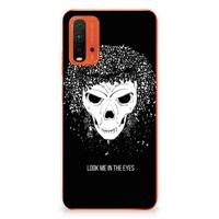 Silicone Back Case Xiaomi Poco M3 Skull Hair