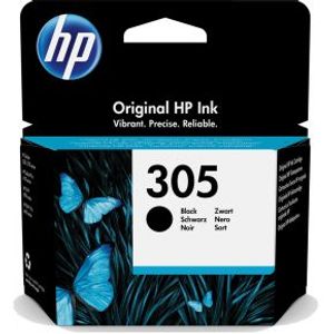 HP Cartridge 305 zwart 2 ml