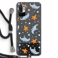 Manta: Xiaomi Redmi Note 10 5G Transparant Hoesje met koord