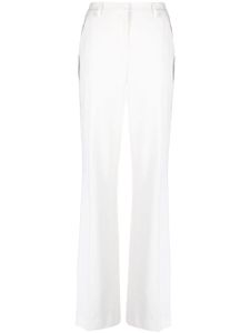 P.A.R.O.S.H. straight-leg side-stripe trousers - Tons neutres