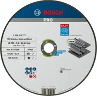 Bosch Accessoires Doorslijpschijf Standard for Inox 230x1.9x22.23mm recht - 2608619773