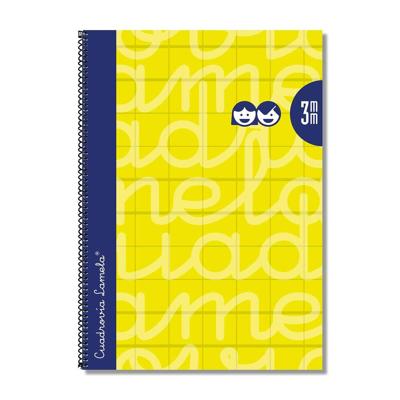 Schrift Lamela 3 mm Geel Din A4 5 Onderdelen 80 Lakens