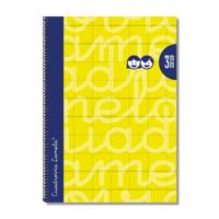 Schrift Lamela 3 mm Geel Din A4 5 Onderdelen 80 Lakens