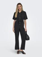 Only Onlaris Life Ss Jumpsuit Wvn Cc Jumpsuit 4911042 Black
