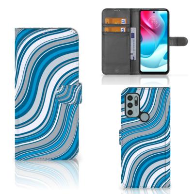 Motorola Moto G60s | Telefoon Hoesje | Waves Blue
