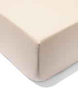 HEMA Hoeslaken 90x200cm hotel katoen percal beige (beige)