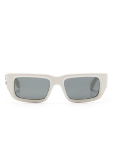 Palm Angels Eyewear lunettes de soleil rectangulaires Sutter - Blanc