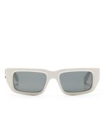 Palm Angels Eyewear lunettes de soleil rectangulaires Sutter - Blanc - thumbnail