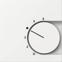ELSO centrale plaat ELG367404 voor temperatuurregelaar zuiver wit 1 stuk(s) - thumbnail