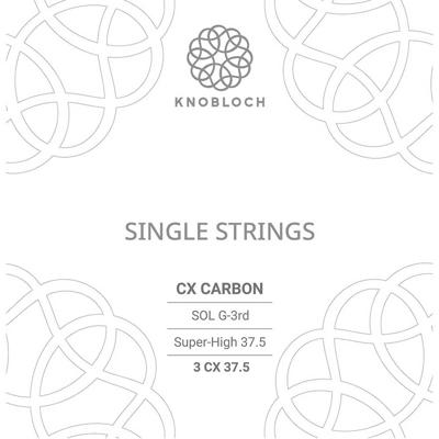 Knobloch 3CX37.5 CX Carbon Losse G3-Snaar Extra Hoge Spanning Knobloch 3CX37.5 CX Carbon Losse G3-Snaar Extra Hoge Spanning
