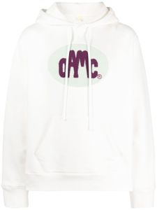 OAMC hoodie à logo imprimé - Blanc