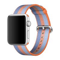 Apple origineel Woven Nylon Apple Watch 42mm / 44mm / 45mm / 49mm Orange - MPW22ZM/A - thumbnail