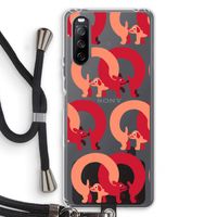 Dogs: Sony Sony Xperia 10 III Transparant Hoesje met koord