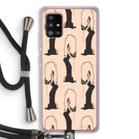 Pop Some Kim: Samsung Galaxy A51 5G Transparant Hoesje met koord