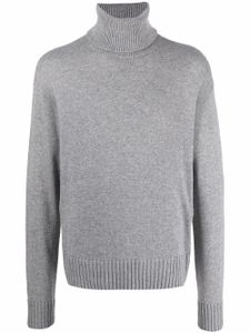 Off-White pull en maille à col roulé - Gris