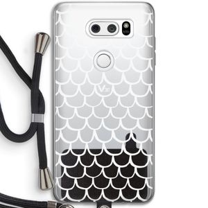 Dakpannetjes: LG V30 Transparant Hoesje met koord