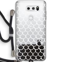 Dakpannetjes: LG V30 Transparant Hoesje met koord