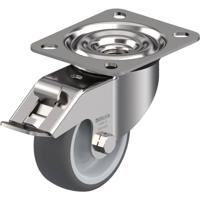 Blickle LEX-PATH 80G-FI Zwenkwiel met rem Wieldiameter: 80 mm Draagvermogen (max.): 150 kg 1 stuk(s)