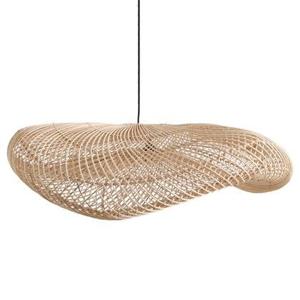 Raw Materials Wave lamp natural XXL